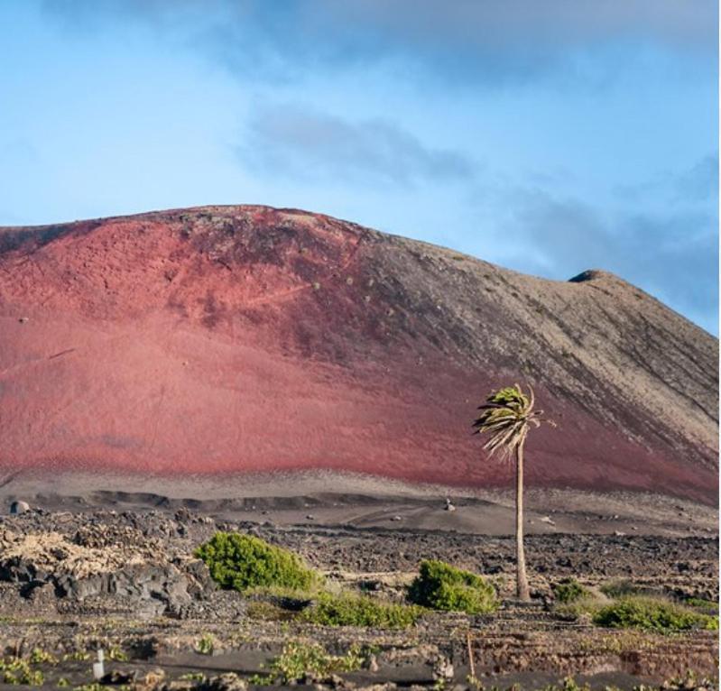 Lanzarote Casa Volcanica-Anclada Sobre La Lava Del Volcan Montana Blanca Zewnętrze zdjęcie
