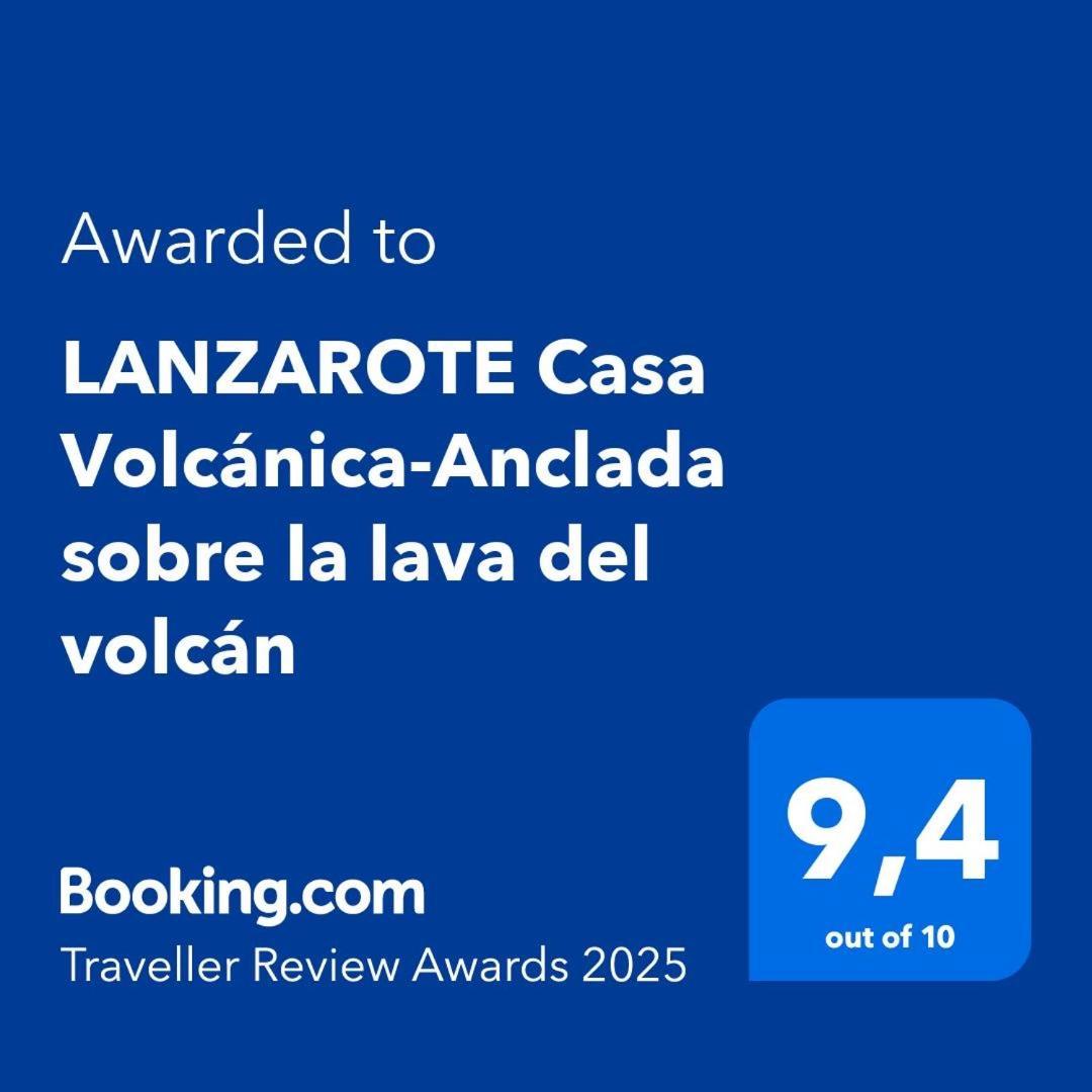 Lanzarote Casa Volcanica-Anclada Sobre La Lava Del Volcan Montana Blanca Zewnętrze zdjęcie